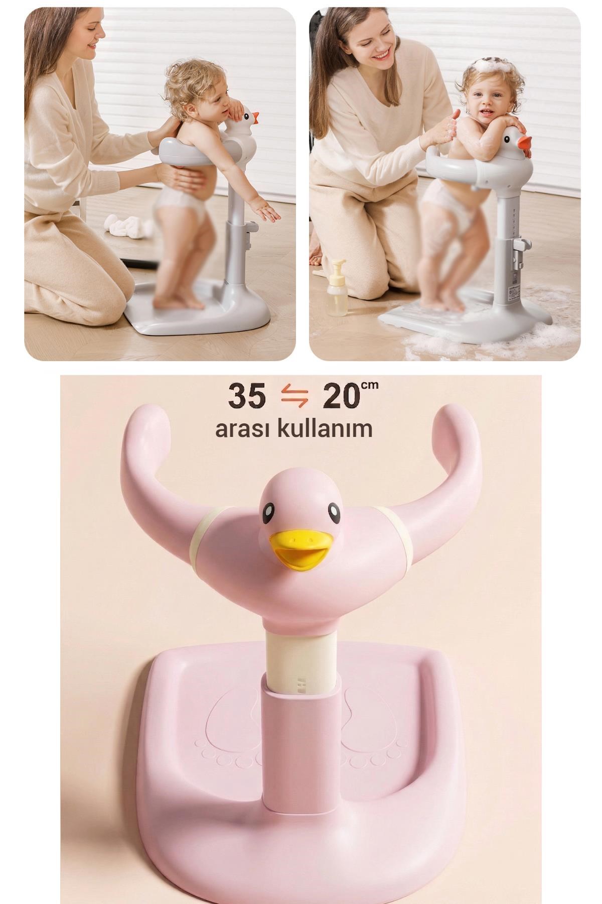 Wellgro HoldMe Bebek Banyo Duş Standı Pembe