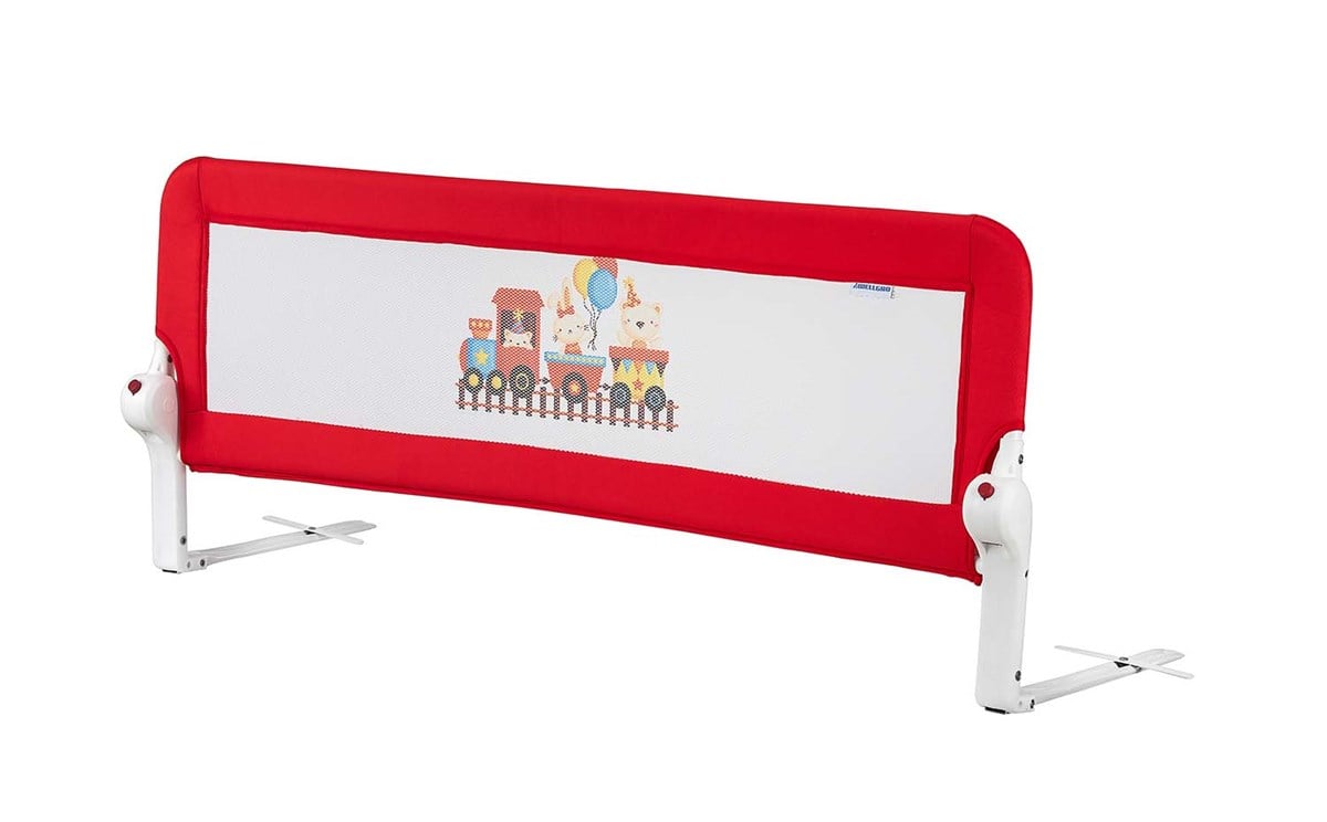 Wellgro Katlanır Yatak Bariyeri 50x120 cm-Kırmızı