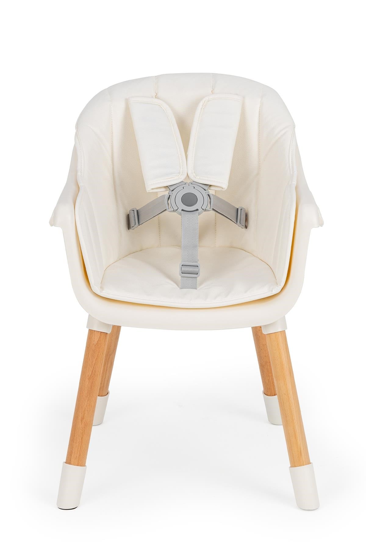 Wellgro Neo 4in1 Ahşap Mama Sandalyesi Beyaz