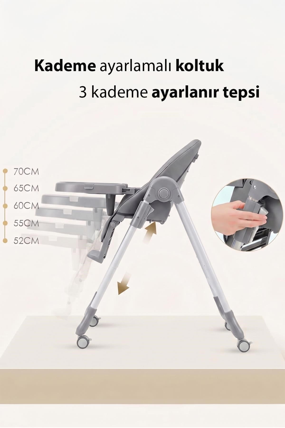 Wellgro Optima Çok Fonksiyonlu Mama Sandalyesi