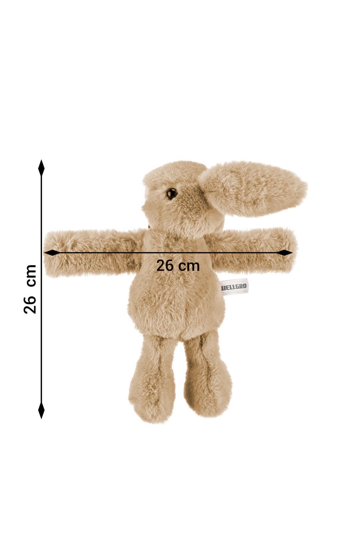 Wellgro Sarılan & Kucaklayan Tavşan Oyuncak Kahverengi