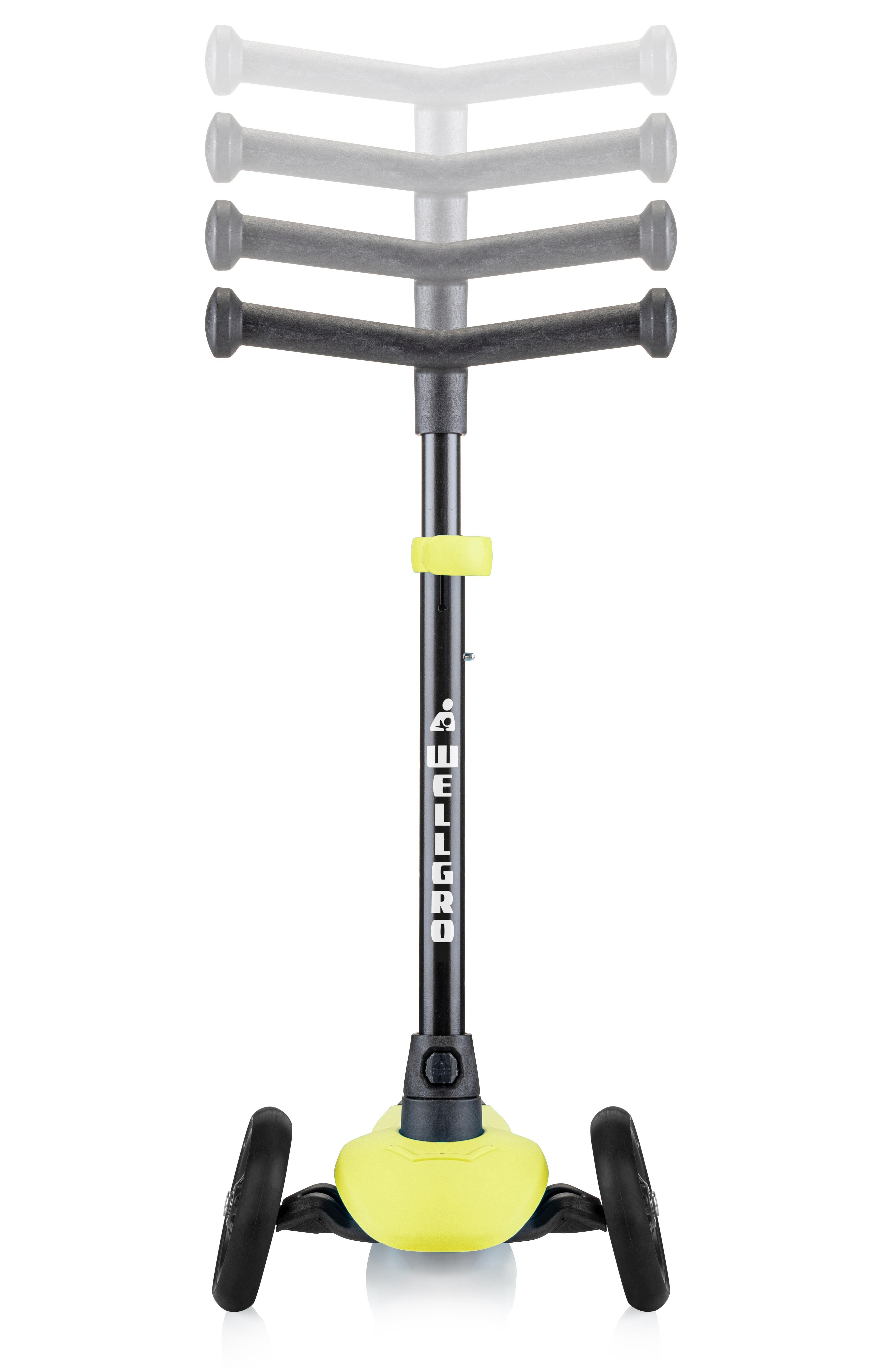 Wellgro Turbo 3 Tekerli Yükseklik Ayarlı Scooter, Sarı