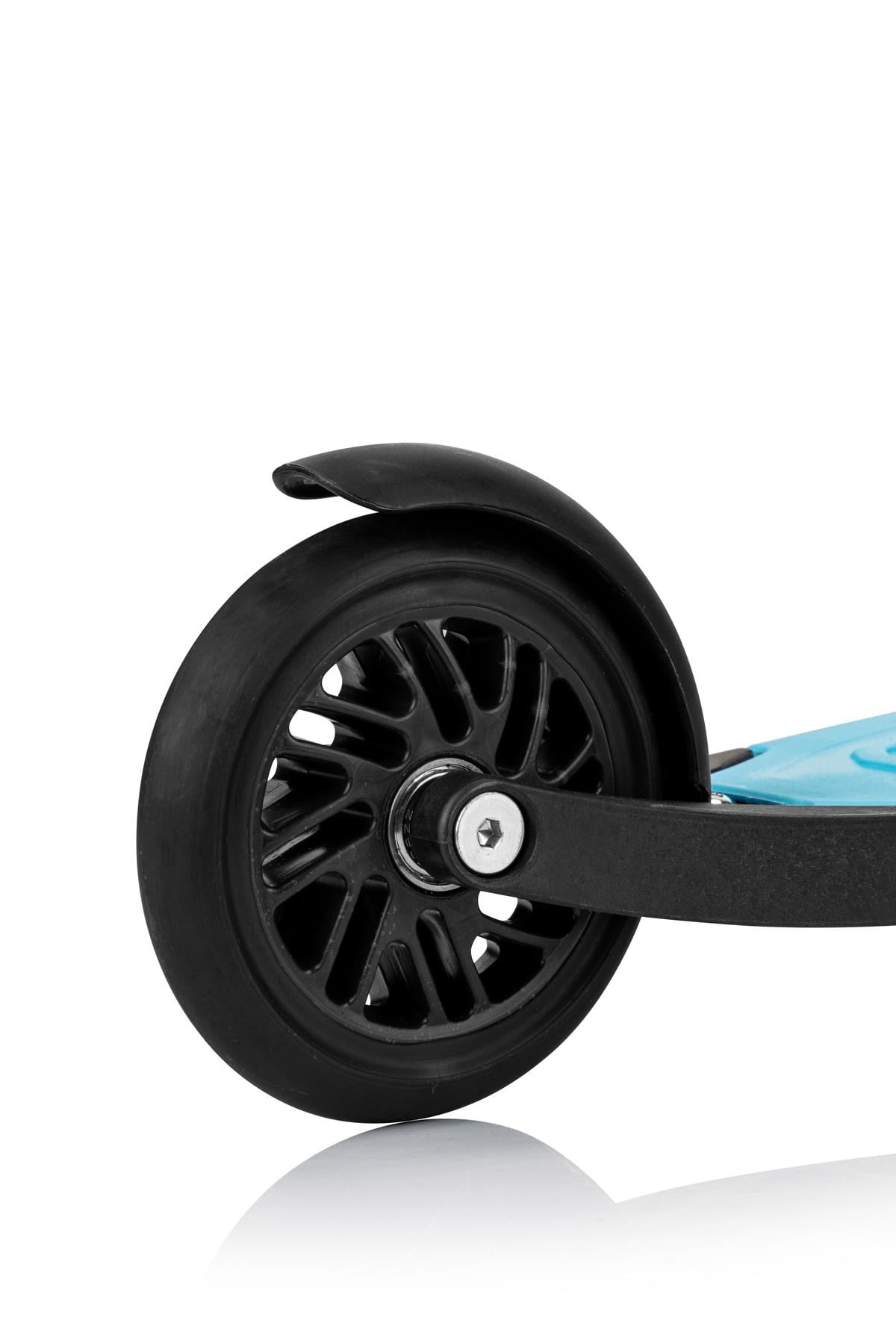 Wellgro Turbo 3 Tekerli Yükseklik Ayarlı Scooter, Mavi