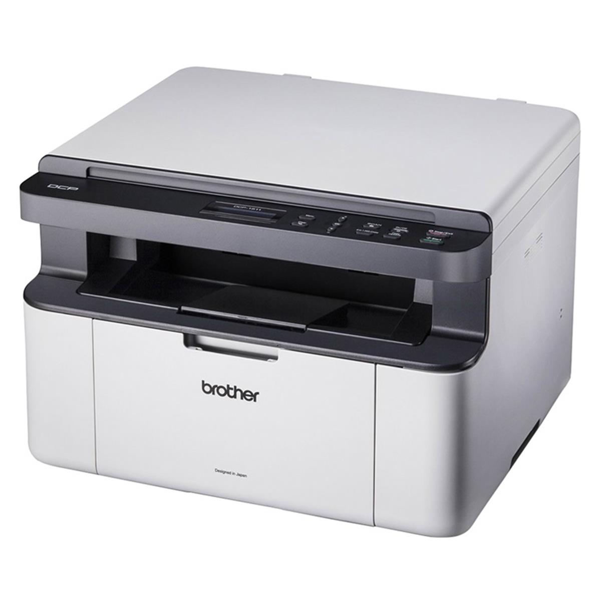 Brother DCP-1511 Lazer Mono Fotokopi Yazıcı Tarayıcı 2 Adet Orıjınal Tonerli 