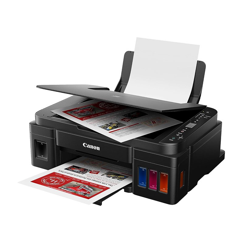 Canon Pixma G3416 Wi-Fi + Tarayıcı + Fotokopi Renkli Çok Fonksiyonlu Tanklı Mürekkep Püskürtmeli Yazıcı