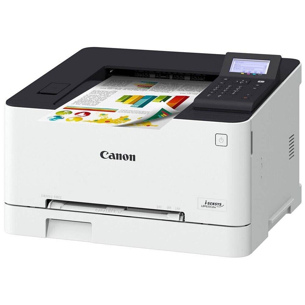 Canon i-Sensys LBP633CDW WIFI Renkli Dubleks Lazer Yazıcı 3 Yıl Canon Türkiye Garantili