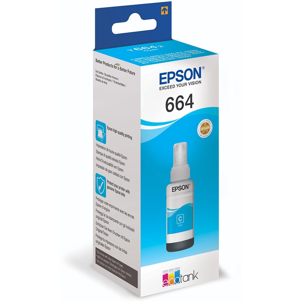 Epson T6642 Orıjınal Mavi Mürekkep