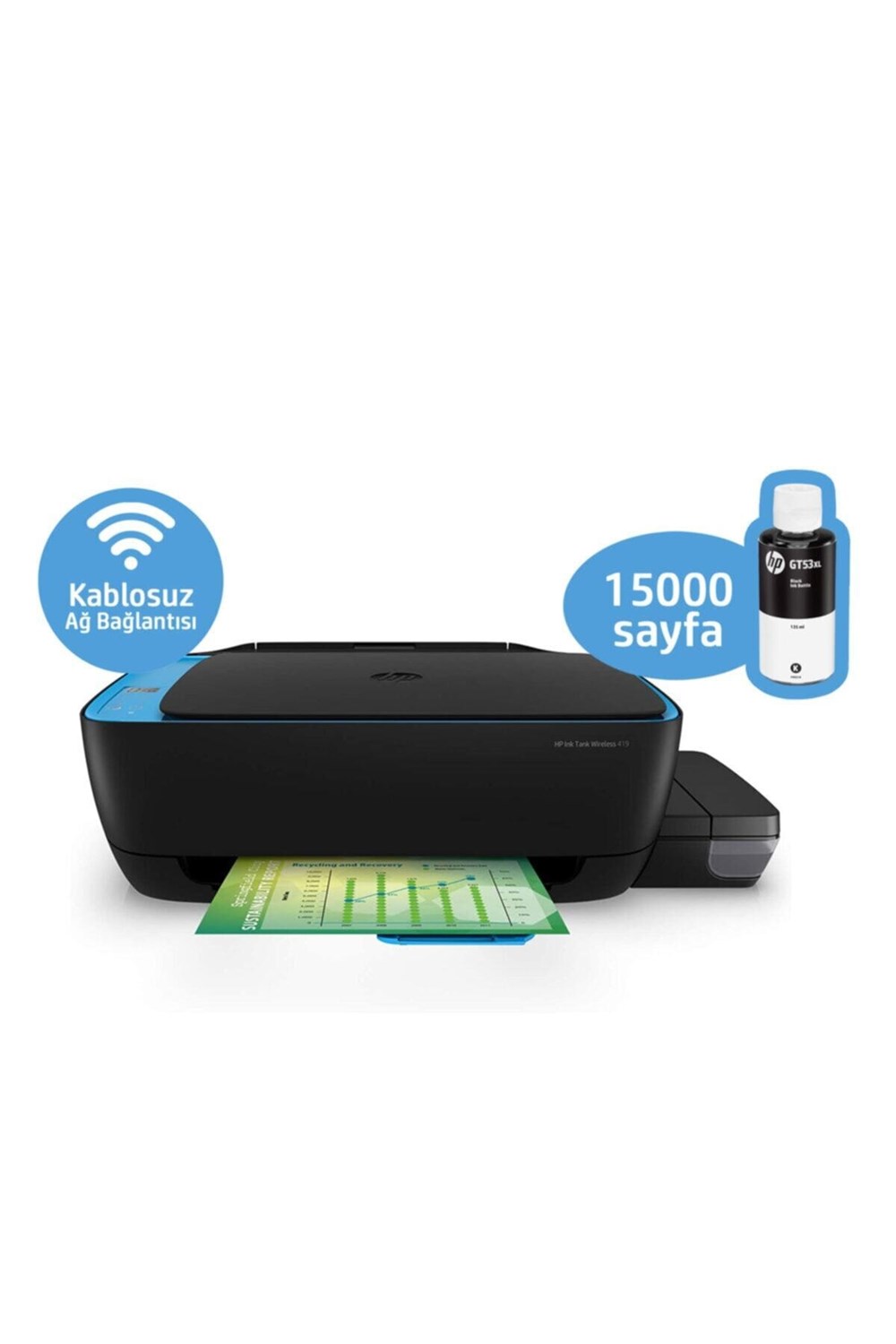 HP Z6Z97A Smart Tank 419 WIFI Mürekkep Püskürtmeli Çok Fonksiyonlu Yazıcı