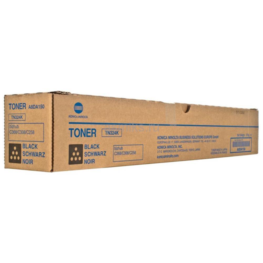 Konica Minolta TN-324 Black Siyah Orıjinal Fotokopi Toneri Bizhup C258 / 308 / 368 28K