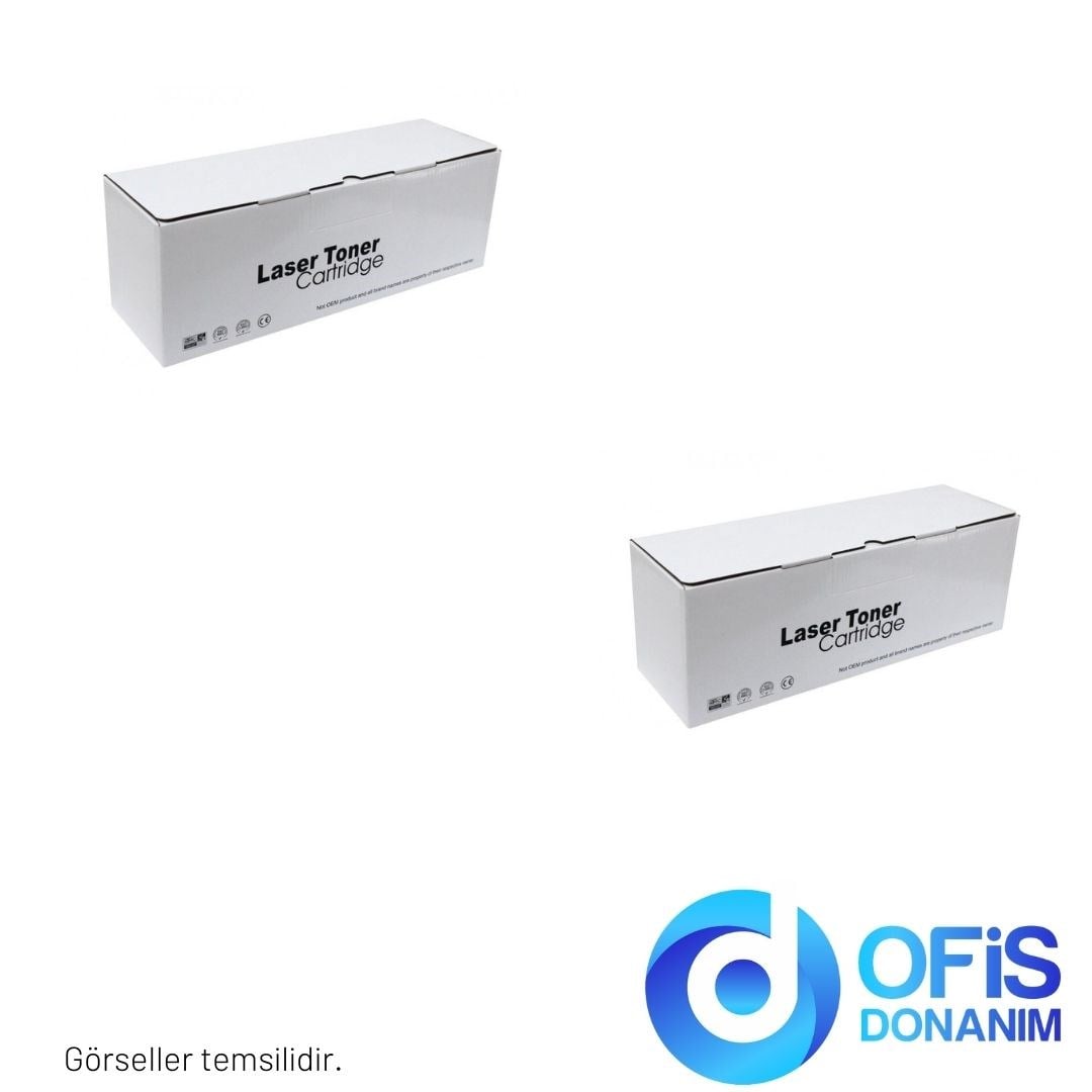 Lexmark MS/MX321/421/431/521 Chipli Muadil Toner 15K 2'Lİ PAKET 2 ADET TONER SETİ