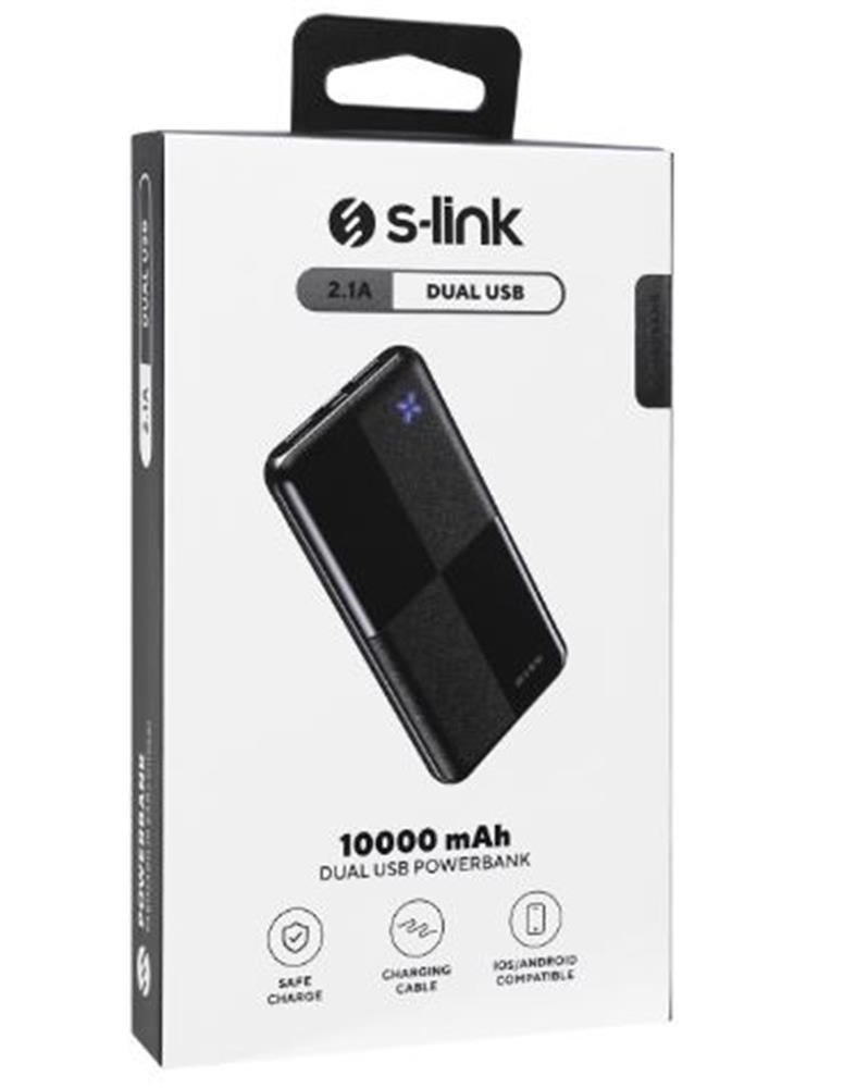 S-link IP-G12N 10000 mAh Powerbank Siyah