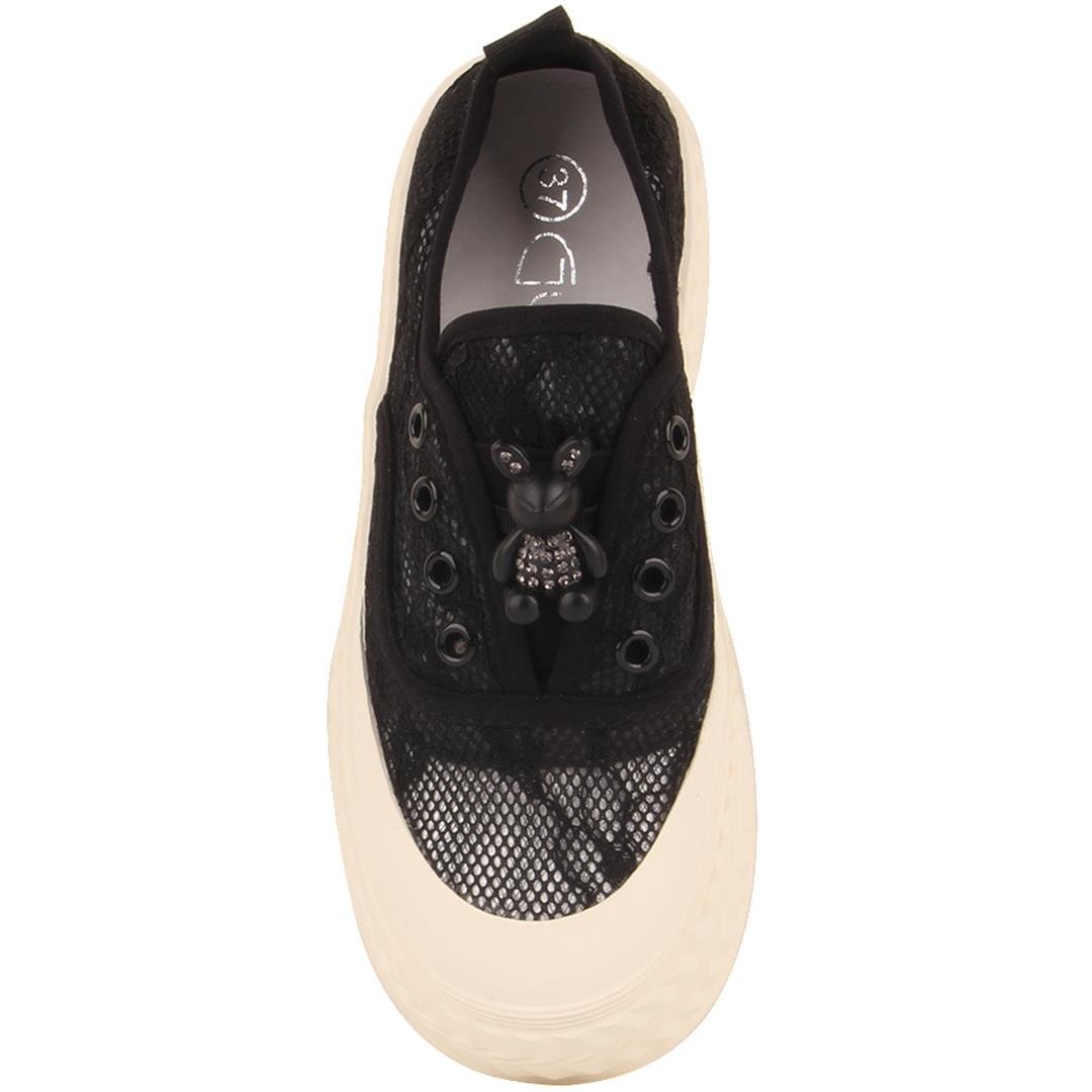24Y306-1 Siyah Kadın Sneaker 