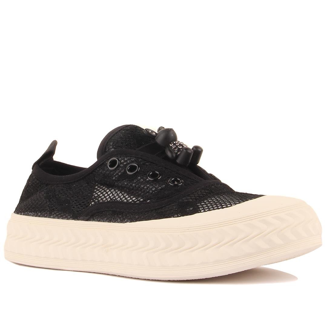 24Y306-1 Siyah Kadın Sneaker 