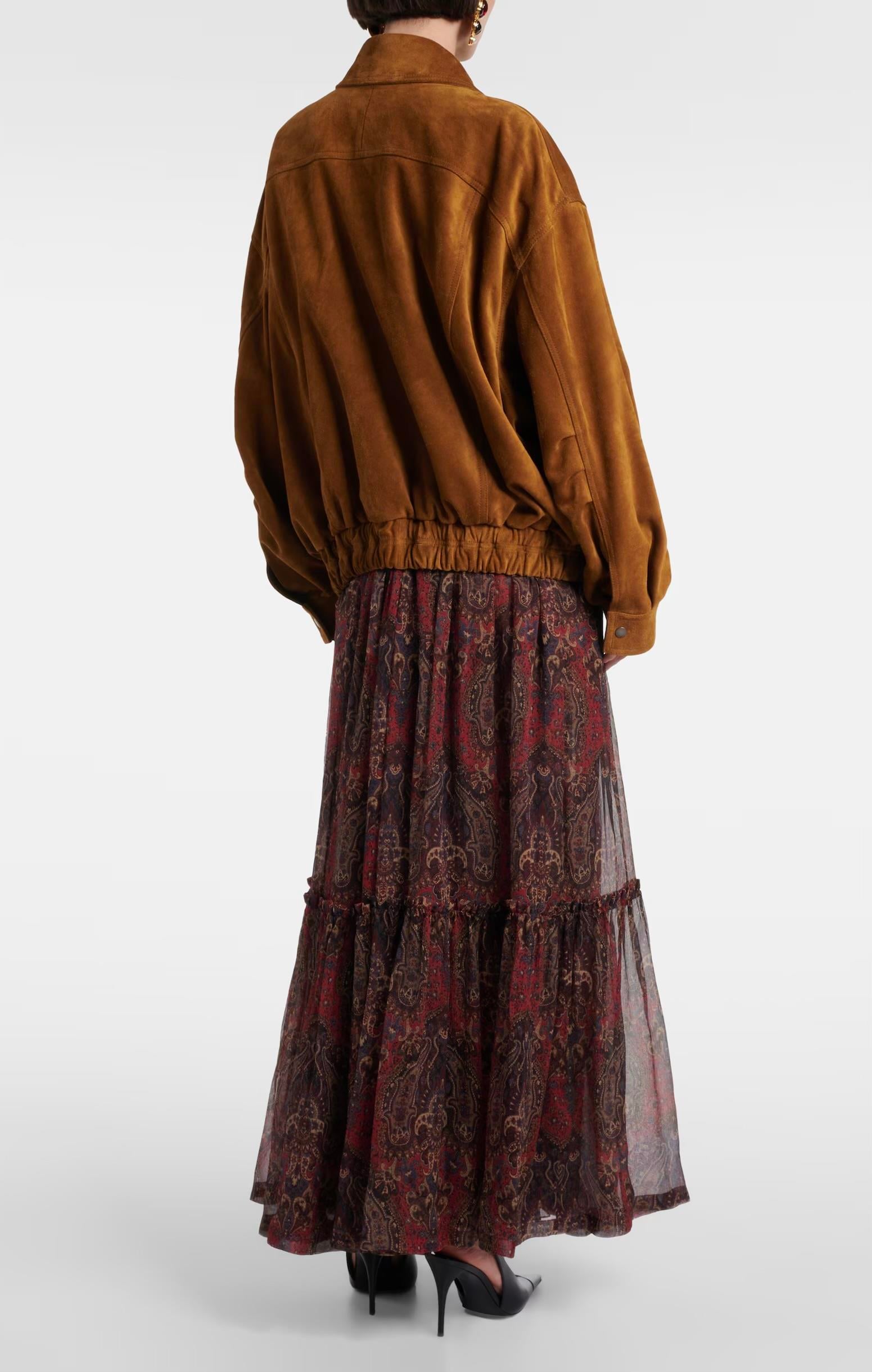 Süet Premium Bomber Formlu Ceket