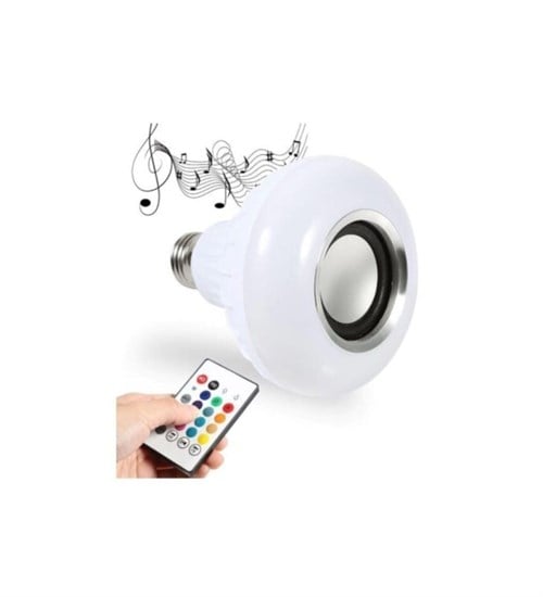 Bluetooth Music Akıllı Hoparlör Uzaktan Kumandalı Led Işıklı