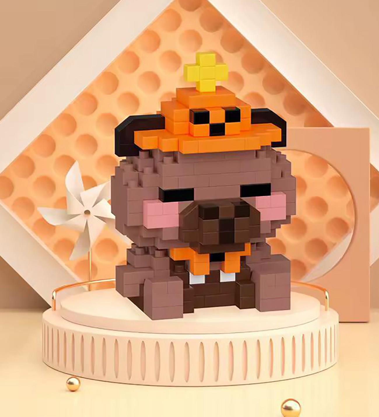 Capybara Kapibara 3D Mini Lego