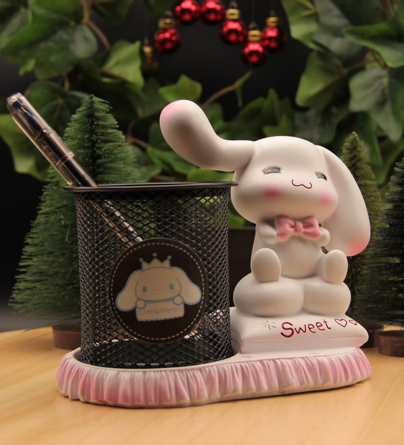 Cinnamoroll Tavşan Kalemlik Biblo