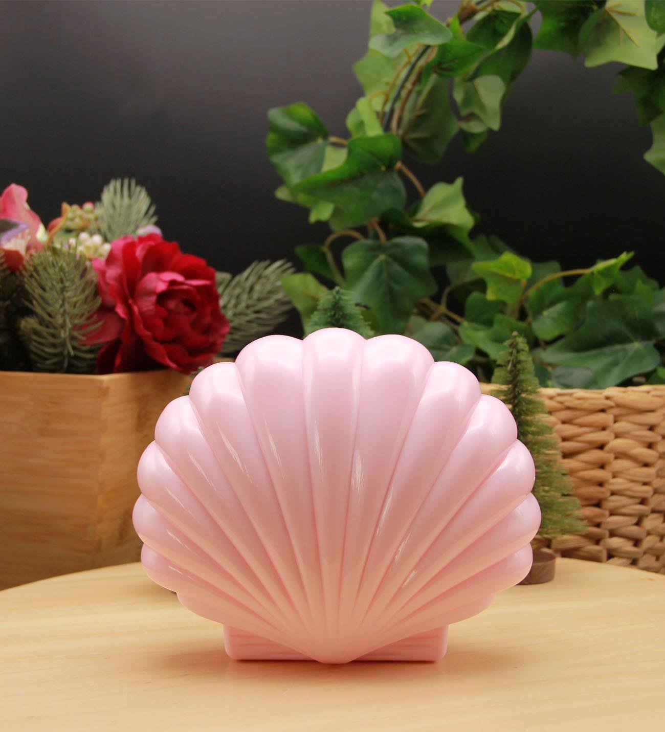 Dans Eden Balerinli İstiridye Müzik ve Takı Kutusu Toz Pembe