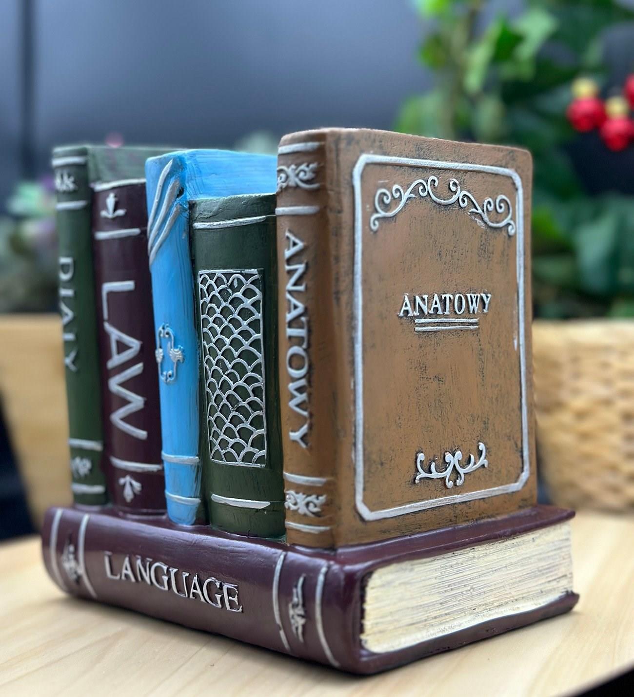 Dekoratif Biblo Kütüphane Kalemlik