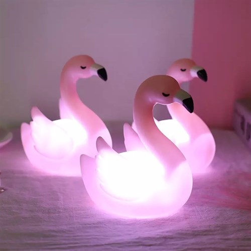 Flamingo Dekoratif Led Işıklı Lamba