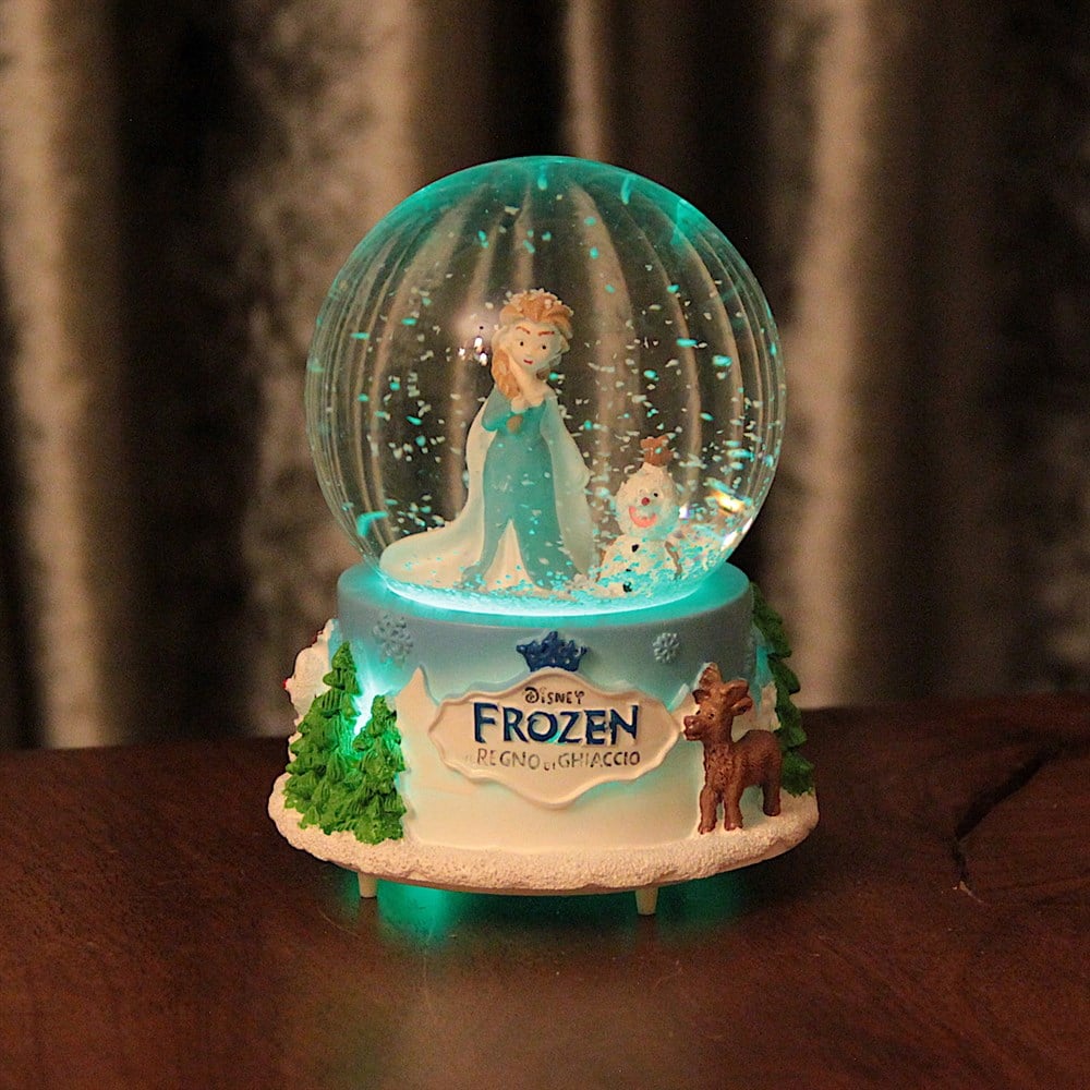 Frozen Işıklı Müzikli Kar Küresi 