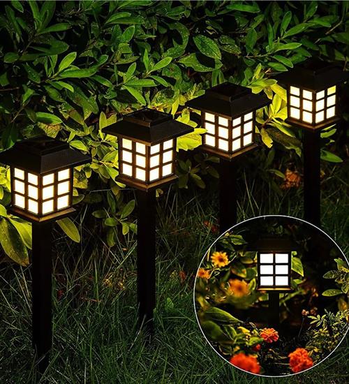 GÜNEŞ ENERJİSİ SOLAR 5W ÇİM ARMATÜRÜ GÜN IŞIĞI SARI LED (6 ADET)