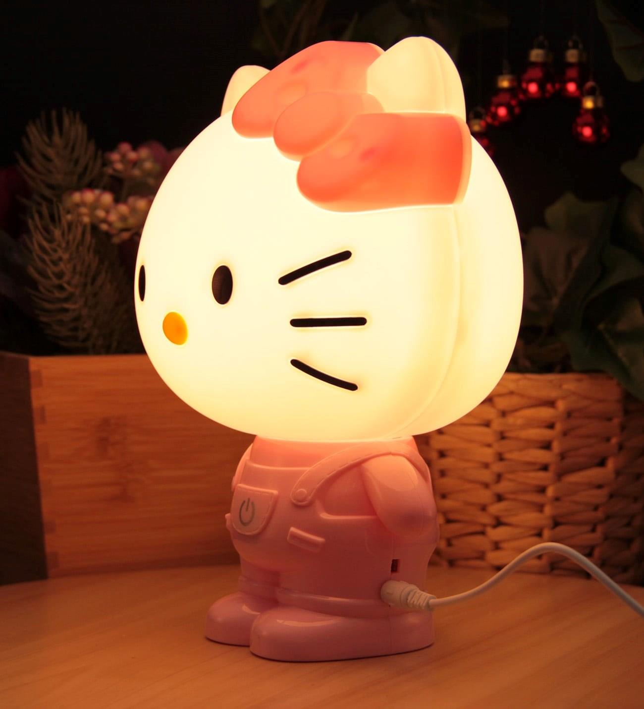 Hello Kitty Gece Lambası ve Masa Lambası