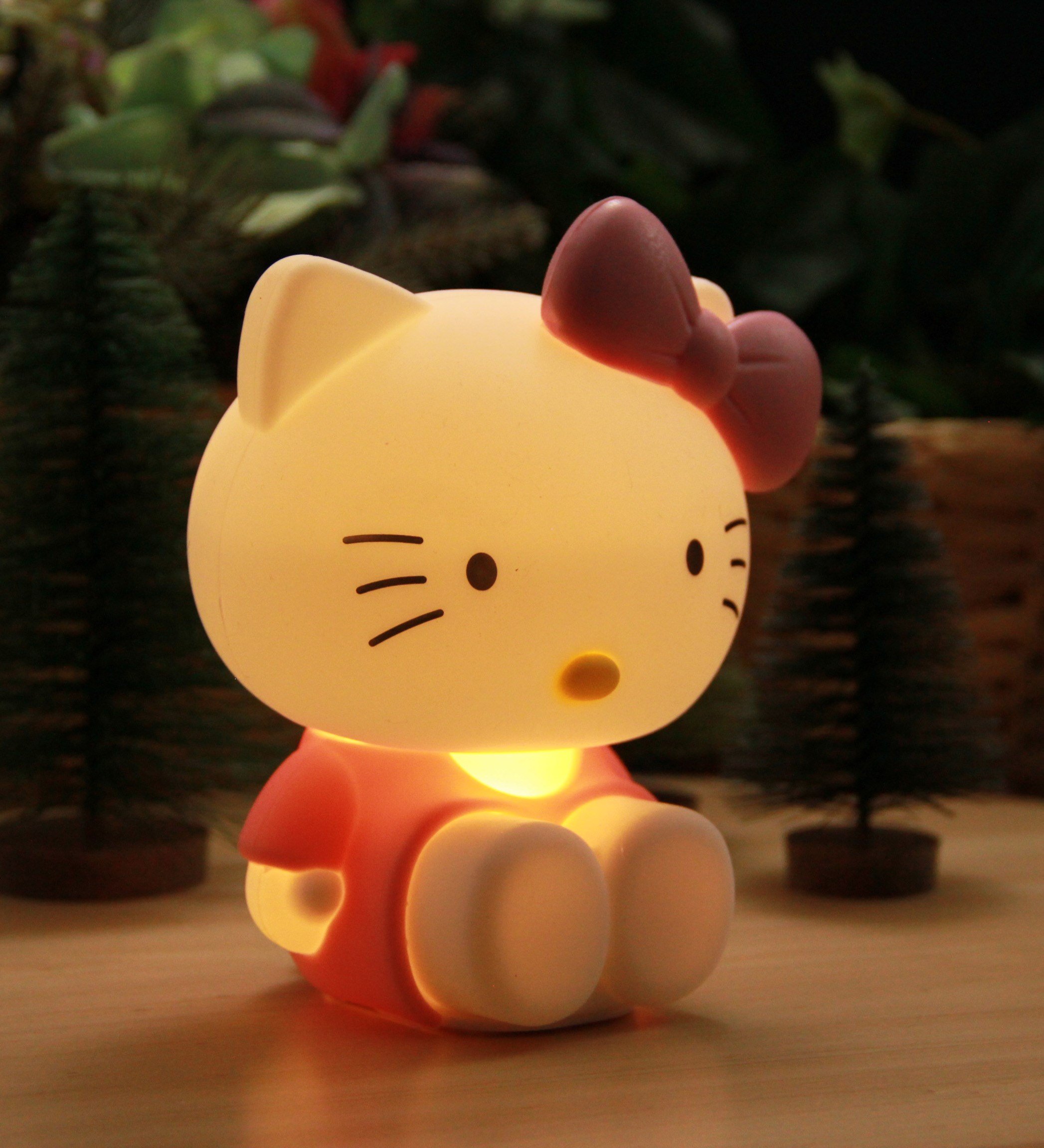 Hello Kitty PREMİUM SERİ SİLİKON GECE LAMBASI