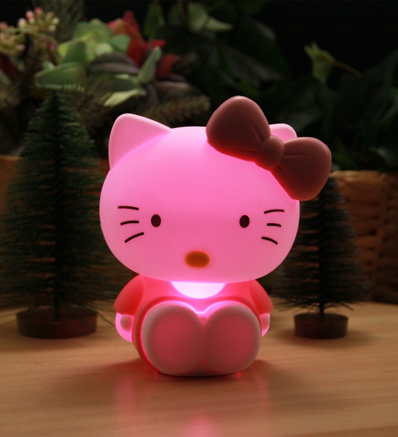 Hello Kitty PREMİUM SERİ SİLİKON GECE LAMBASI