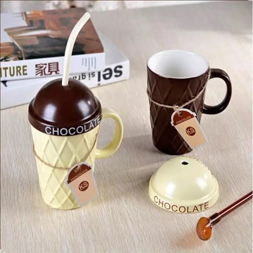 KUPA MUG PORSELEN CHOCOLATE