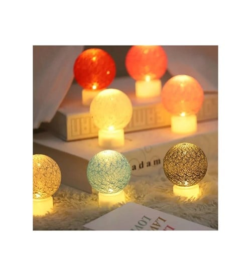 Led Işıklı Rengarenk Hasır Toplar Alaçatı Simgesi