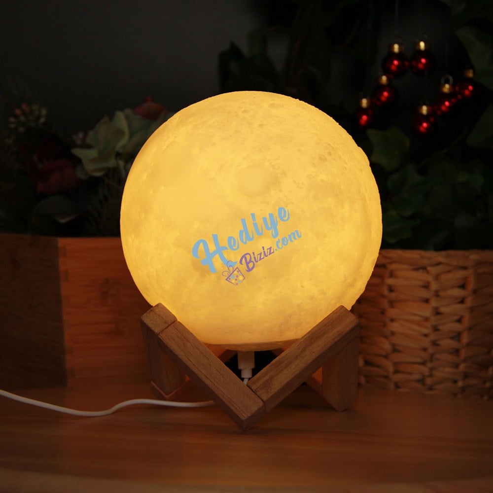 Moonlight 3D Ay Işığı Dokunmatik 15 cm