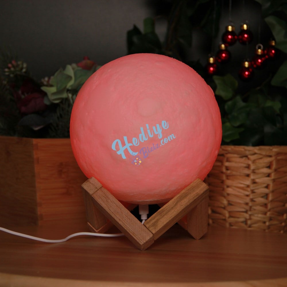 Moonlight 3D Ay Işığı Dokunmatik 15 cm