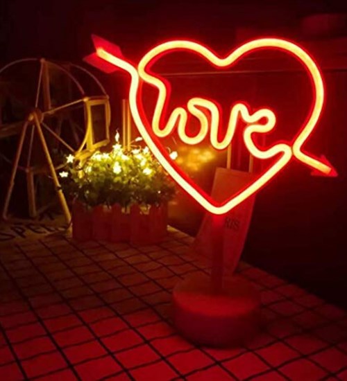 Neon Lamba Dekoratif Işık LOVE