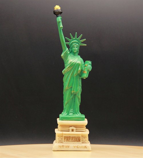 New York Özgürlük Heykeli Biblo Büyük Boy