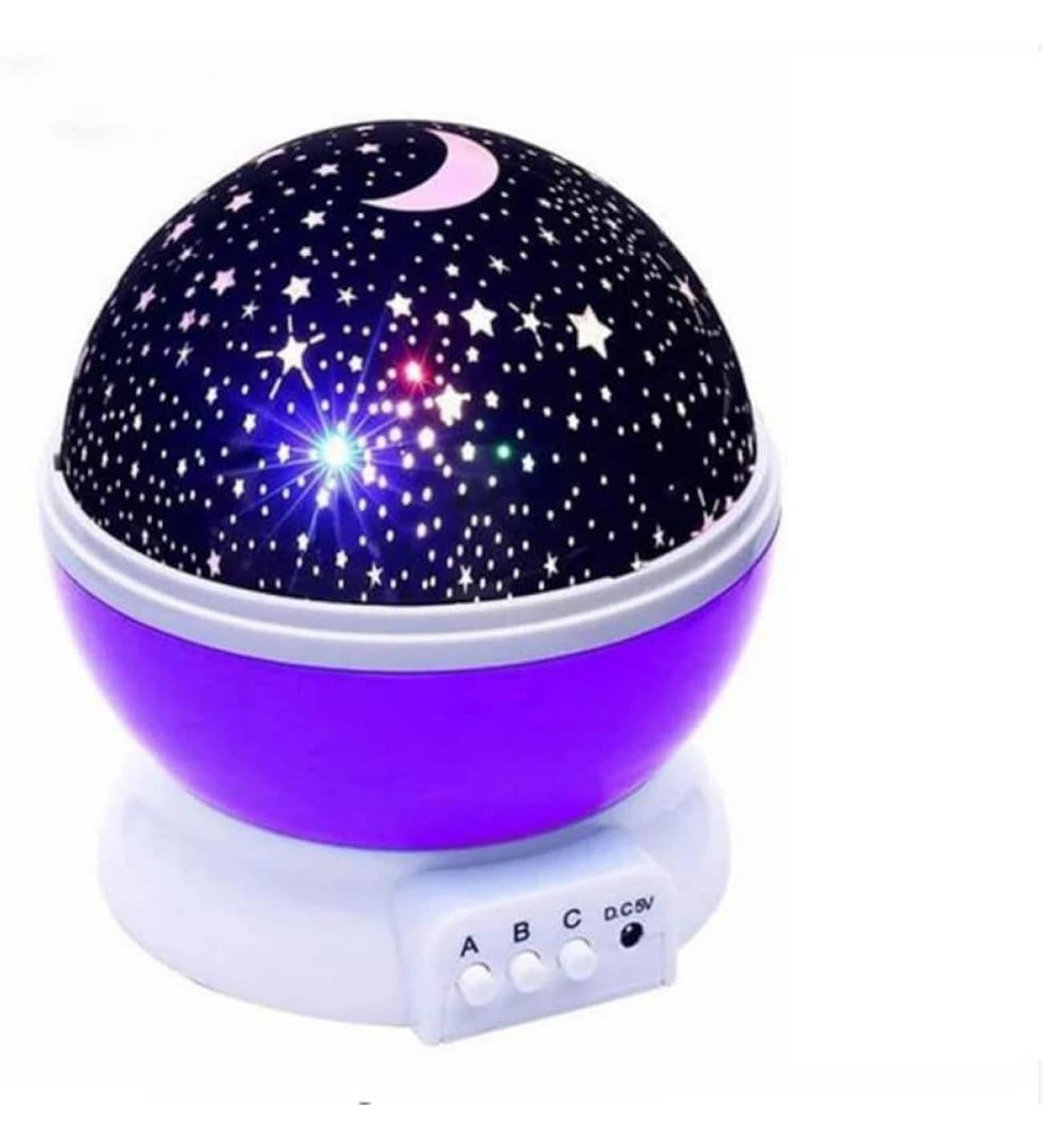 STAR MASTER Star Lightning Renkli Yıldızlı Gökyüzü Projeksiyon Gece Lambası MOR