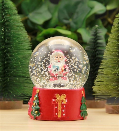 Yılbaşı Noel Baba Kar Küresi Christmas