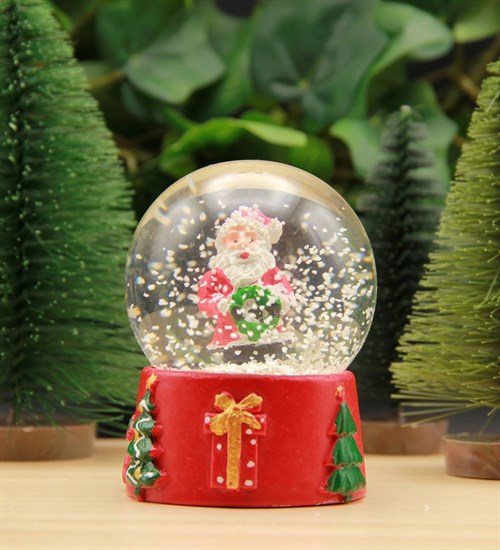Yılbaşı Noel Baba Kar Küresi Christmas
