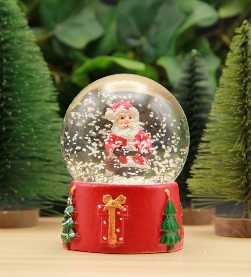 Yılbaşı Noel Baba Kar Küresi Christmas