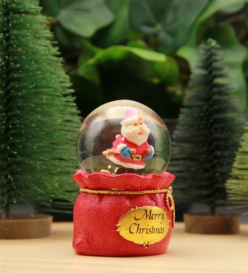 Yılbaşı Noel Kar Küresi Merry Christmas