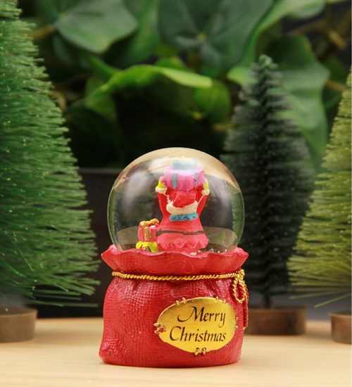 Yılbaşı Noel Kar Küresi Merry Christmas