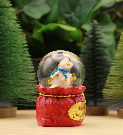 Yılbaşı Noel Kar Küresi Merry Christmas