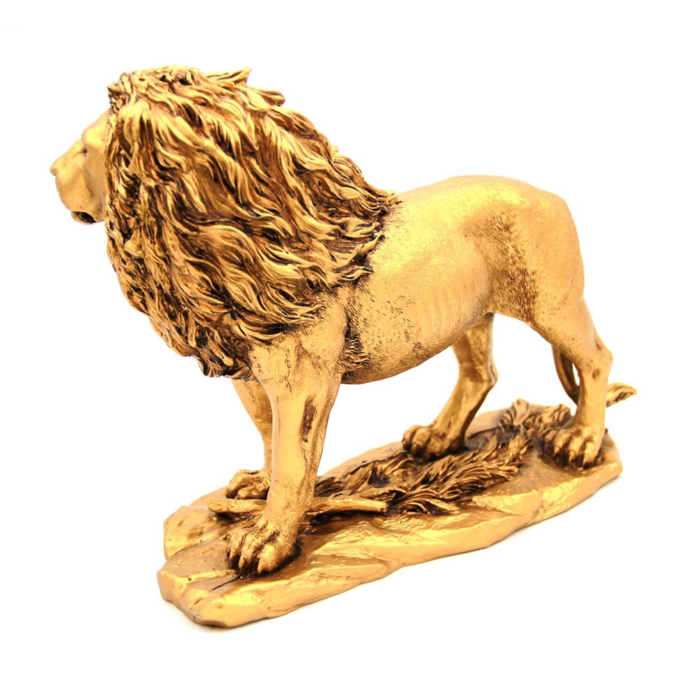 Yürüyen Aslan Biblosu Gold Büyük Boy