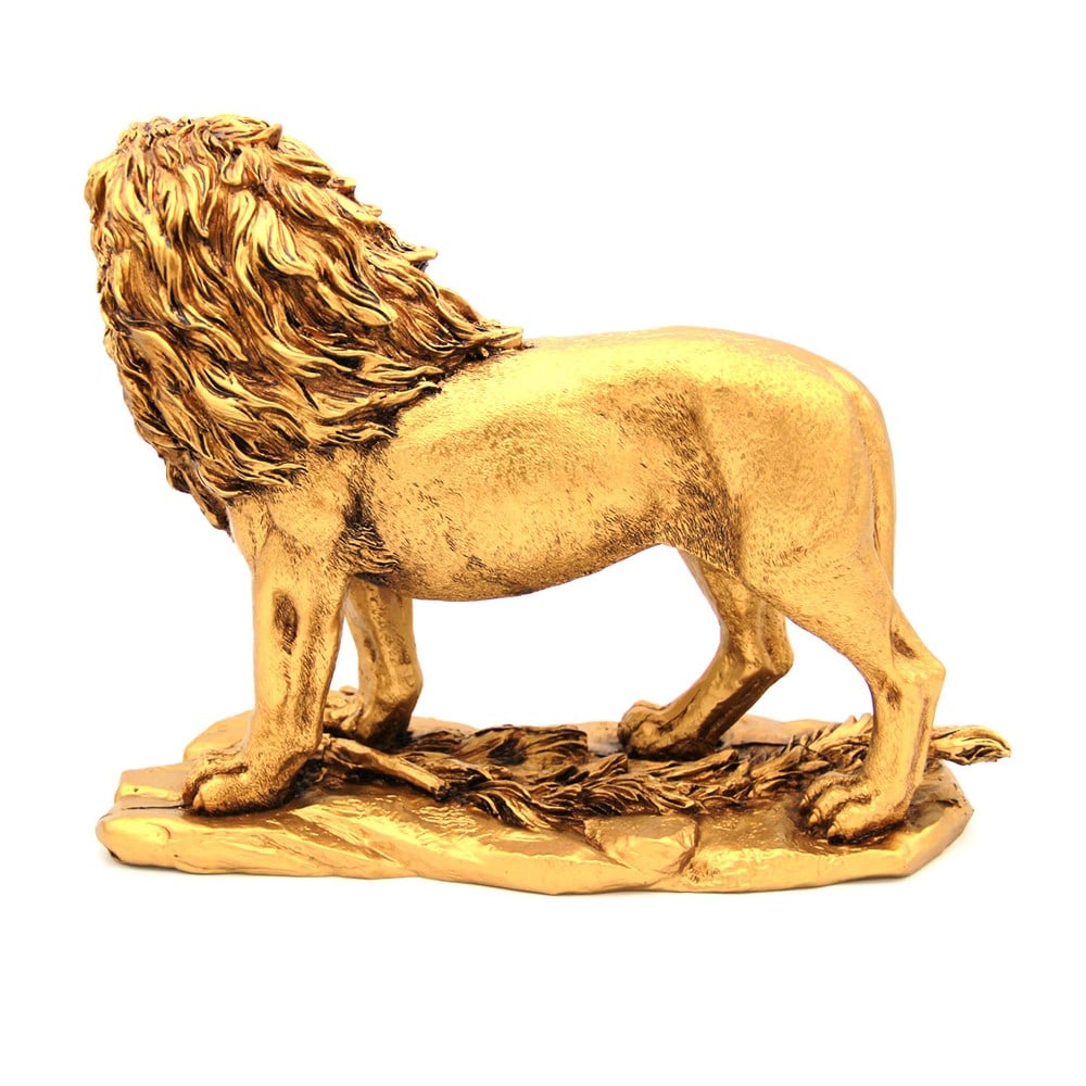 Yürüyen Aslan Biblosu Gold Büyük Boy