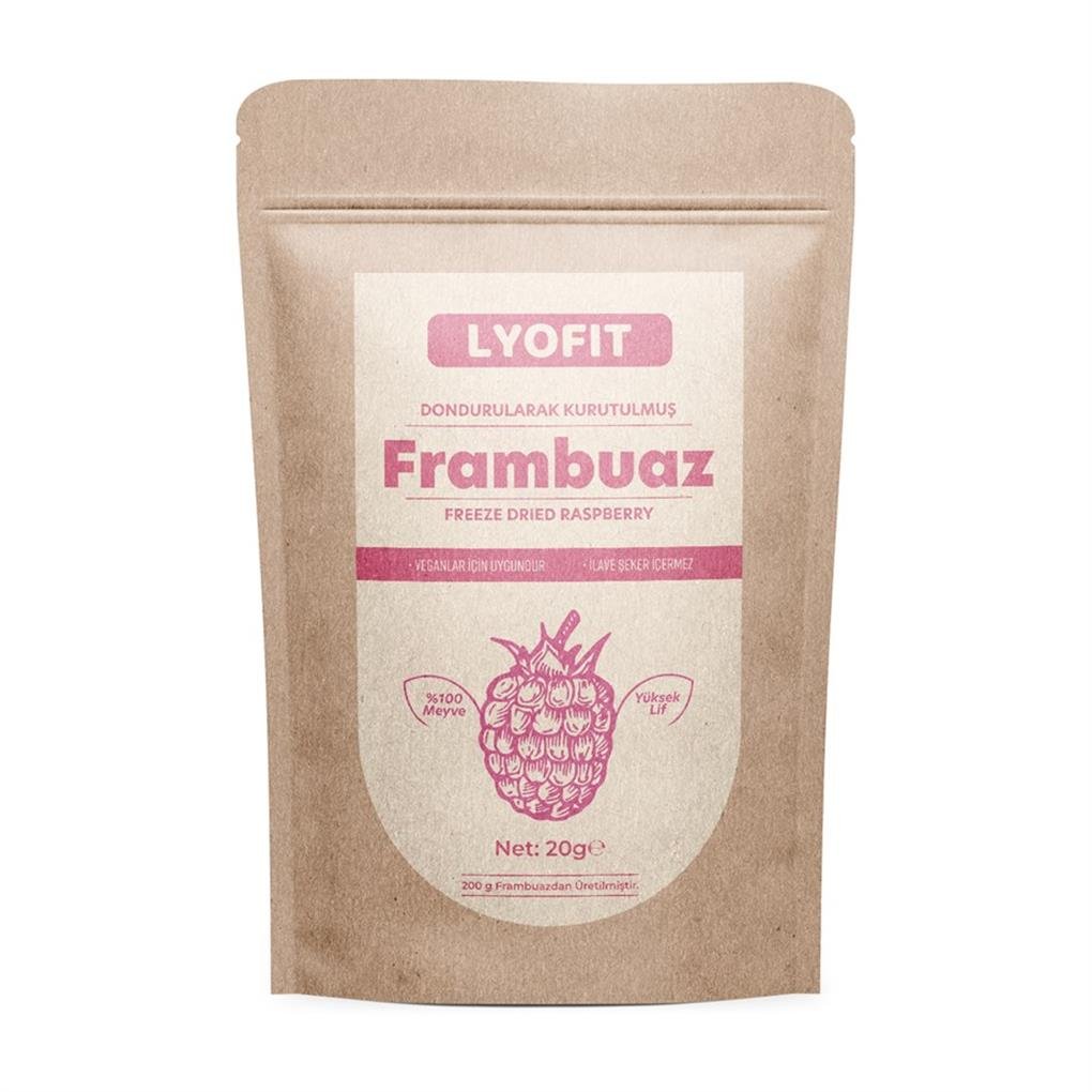 Frambuaz (Dondurularak Kurutulmuş)