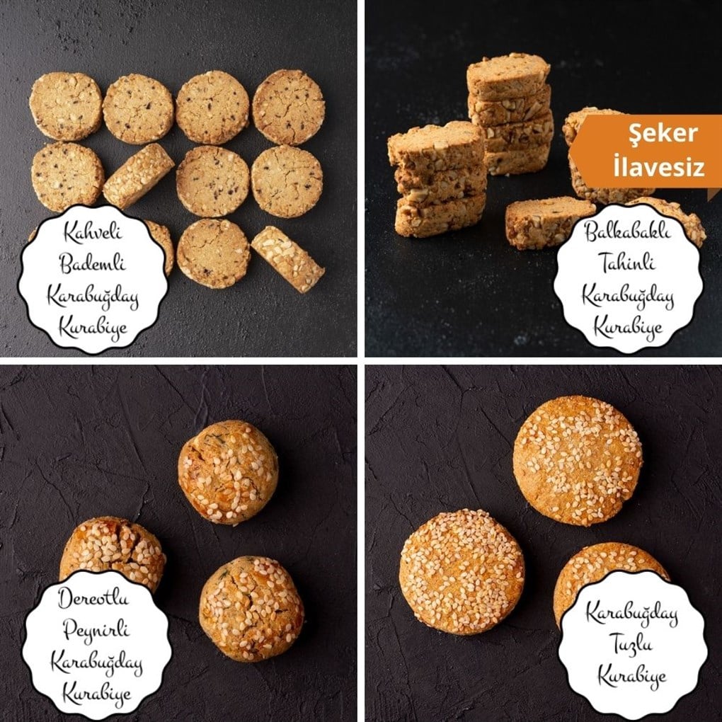Glutensiz Karışık Kurabiye Paketi