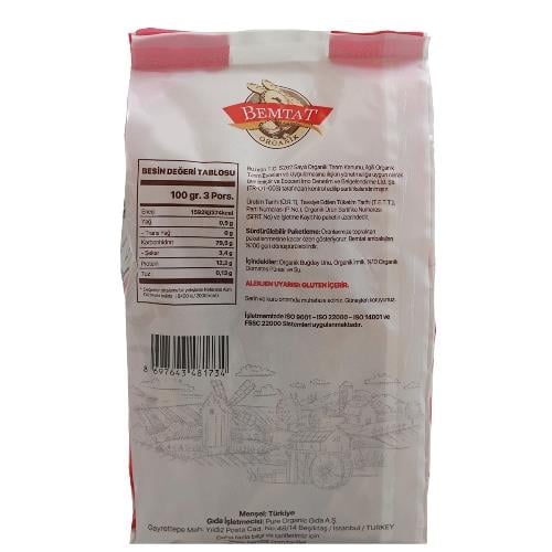 Organik (Vegan) Domatesli Fettucine Makarna