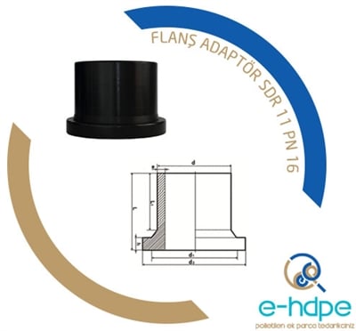 Flanş Adaptörü Ø 200 mm.