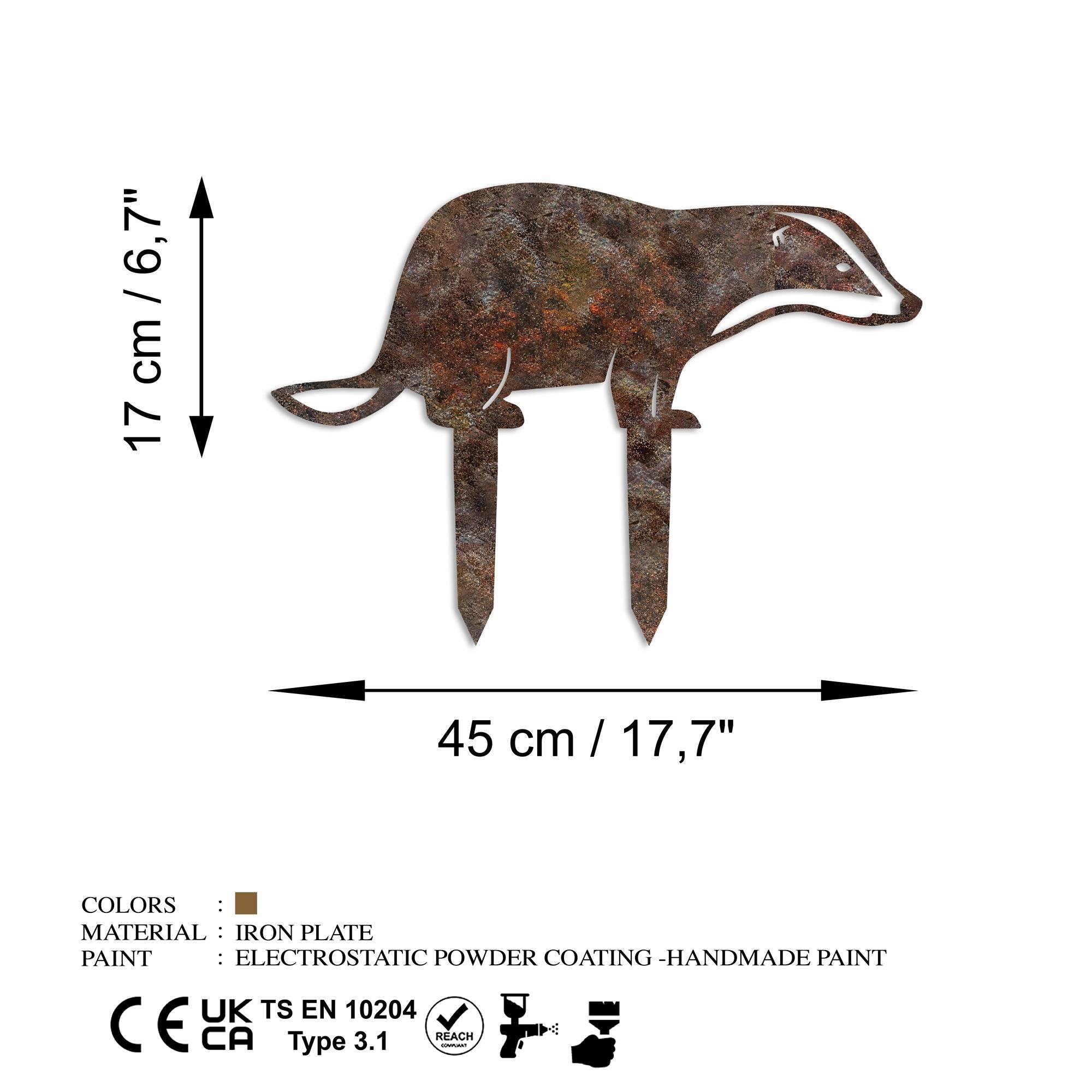 BHC-012-A METAL BAHÇE DEKORLARI