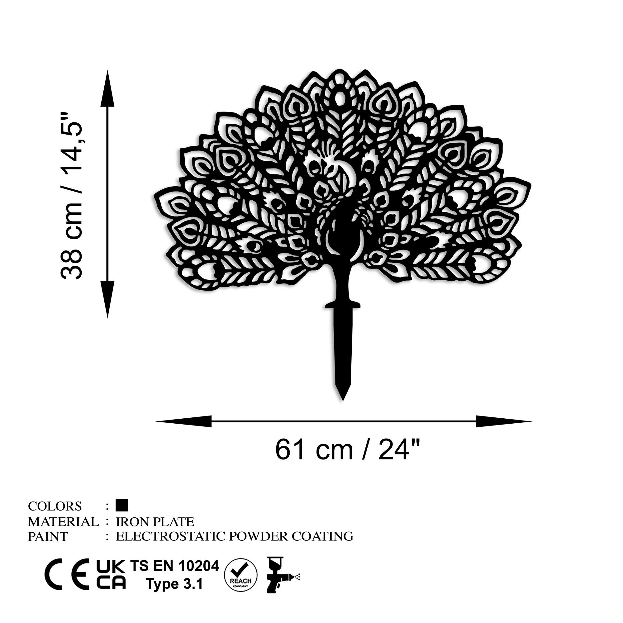 BHC-018-C METAL BAHÇE DEKORLARI